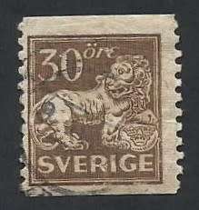 1920 SWEDEN HERALDIC LION