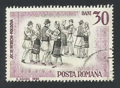 1966 ROMANIA FOLK DANCE