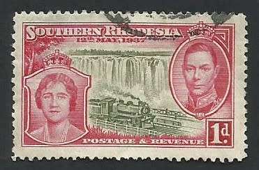 1937 SOUTHERN CORONATION OF KING AND QUEEN