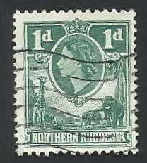 1938 NORTHERN RHODESIA QUEEN ELIZABETH II