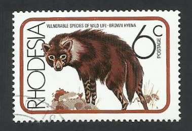1976 RHODESIA AFRICAN MAMMALS