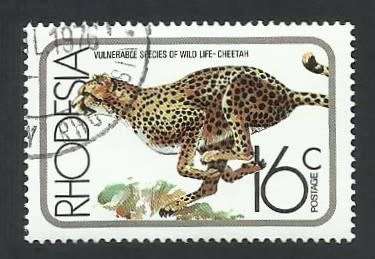 1976 RHODESIA AFRICAN MAMMALS