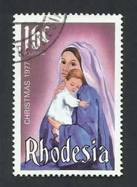 1977 RHODESIA CHRISTMAS