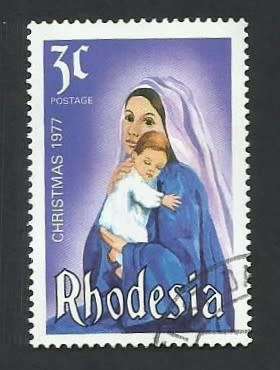 1977 RHODESIA CHRISTMAS