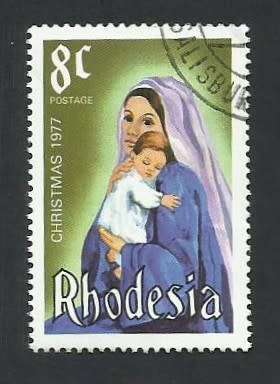 1977 RHODESIA CHRISTMAS