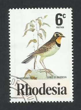 1977 RHODESIA BIRDS