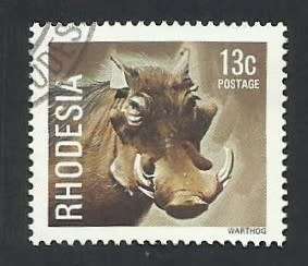 1978 RHODESIA WILD ANIMALS