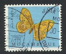 1953 MOZAMBIQUE BUTTERFLIES AND MOTHS