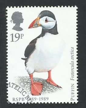 1989 GREAT BRITAIN BIRDS