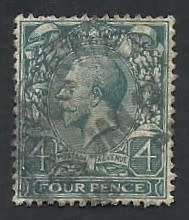 1912-13 GREAT BRITAIN KING GEORGE