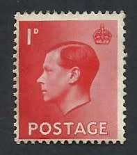 1936 GREAT BRITAIN KING EDWARD