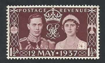 1937 GREAT BRITAIN CORONATION OF KING GEORGE