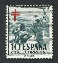 1951 SPAIN STRUGGLE AGAINST TUBERCULOSIS