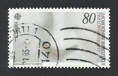 1986 GERMANY EUROPA STAMPS
