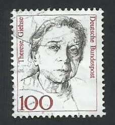 1988 GERMANY FAMOUS WOMAN