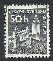 1963 CZECHOSLOVAKIA CASTLES