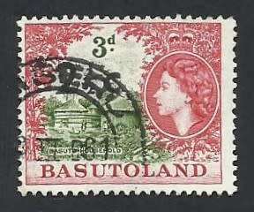 1954 BASUTOLAND QUEEN ELIZABETH