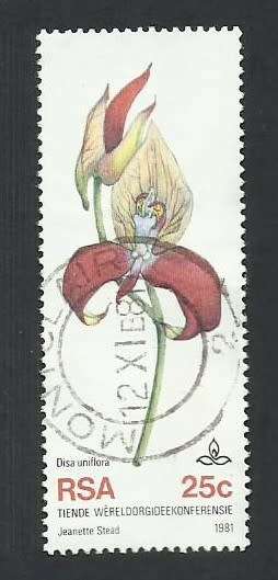 1981 SOUTH AFRICA THE 10TH WORLD ORCHID CONFERENCE