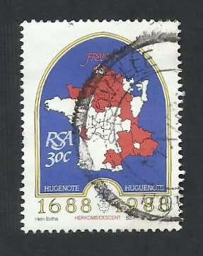 1988 SOUTH AFRICA FRENCH HUGUENOTS