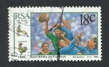 1989 SOUTH AFRICA RUGBY BOARD
