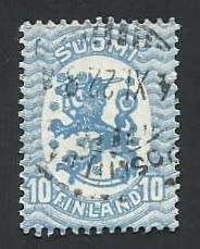 1921 FINLAND STANDING LION