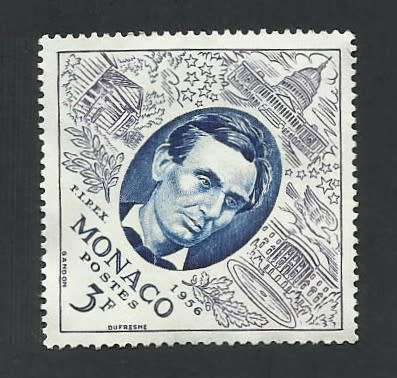 1956 MONACO STAMP EXHIBITION