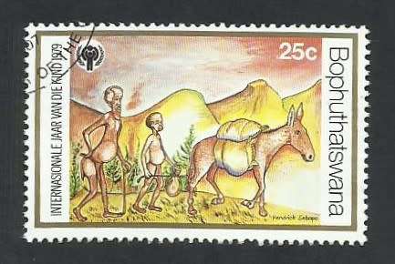 1979 BOPHUTHATSWANA CHILDREN`S DRAWINGS