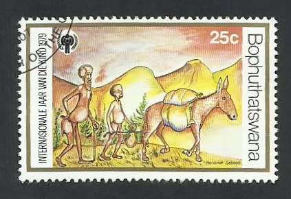 1979 BOPHUTHATSWANA CHILDREN`S DRAWINGS