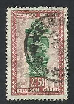 1947 BELGIAN CONGO WOOD ART