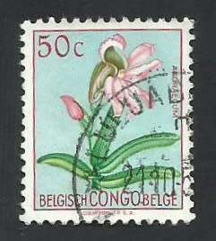 1952-53 BELGIAN CONGO FLOWERS