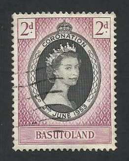 1953 BASUTOLAND QUEEN ELIZABETH