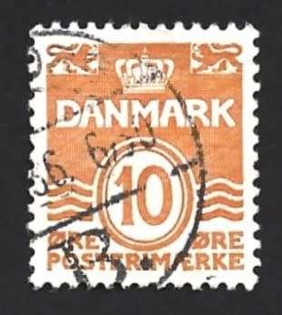 1933 DENMARK NUMERAL