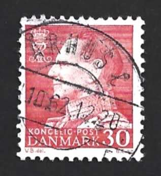 1961-62 DENMARK KING FREDERIK IX