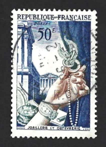 1954 FRANCE ART