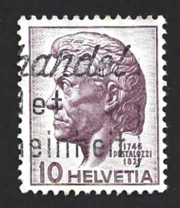 1946 SWITZERLAND JOHANN HEINRICH PESTALOZZI