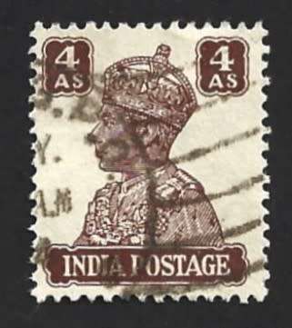 1941-43 INDIA KING GEORGE VI