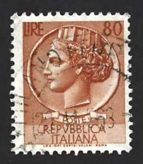 1953-68 ITALY SYRACUSEAN COIN