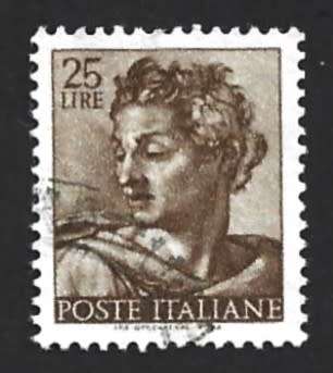 1961 ITALY DESIGNS FROM SISTINE CHAPEL BY MICHELANGELO
