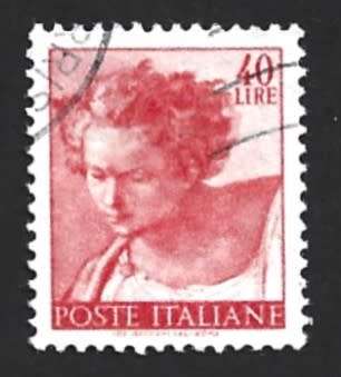 1961 ITALY DESIGNS FROM SISTINE CHAPEL BY MICHELANGELO