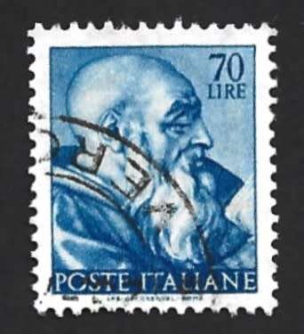 1961 ITALY DESIGNS FROM SISTINE CHAPEL BY MICHELANGELO