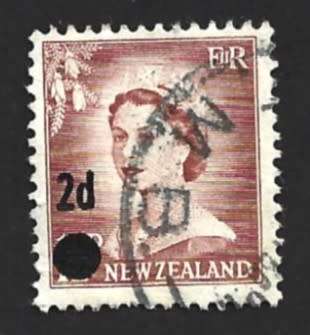 1958 NEW ZEALAND QUEEN ELIZABETH II
