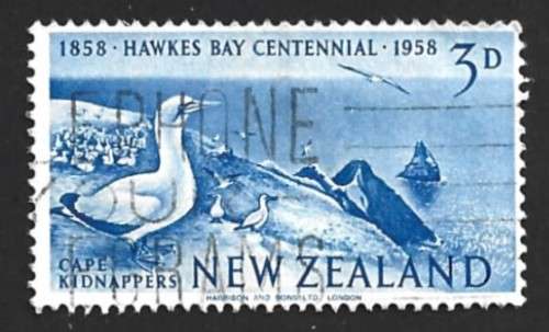 1958 NEW ZEALAND HAWKES BAY