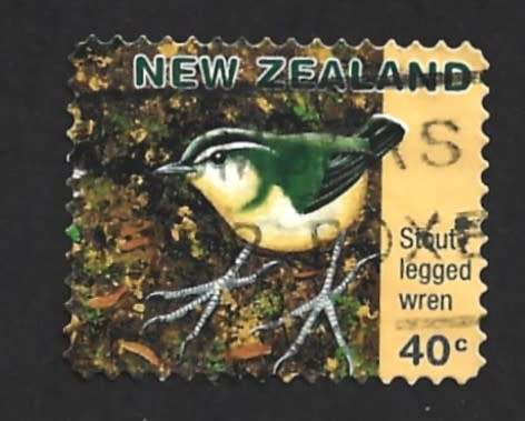 1996 NEW ZEALAND NATIVE BIRDS