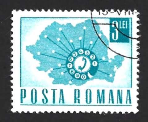 1967 ROMANIA TRANSPORT AND COMMUNICATION