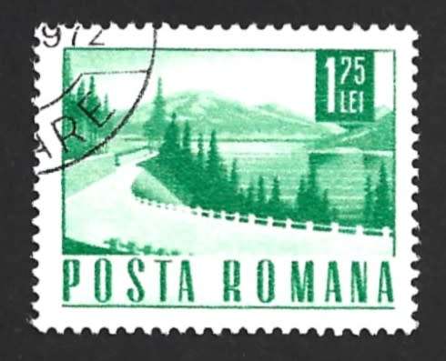 1967 ROMANIA TRANSPORT AND COMMUNICATION