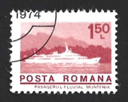 1974 ROMANIA SHIPS