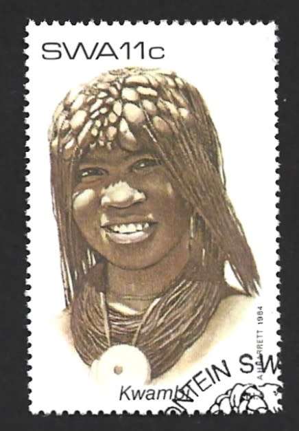 1984 SOUTH WEST AFRICA FEMALE HEADDRESSES