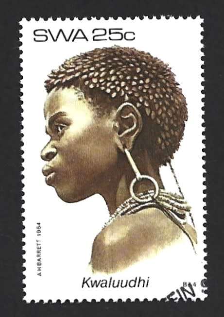 1984 SOUTH WEST AFRICA FEMALE HEADDRESSES