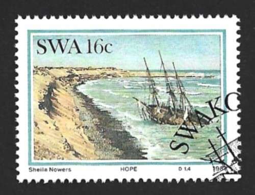1987 SOUTH WEST AFRICA SHIPWRECKS