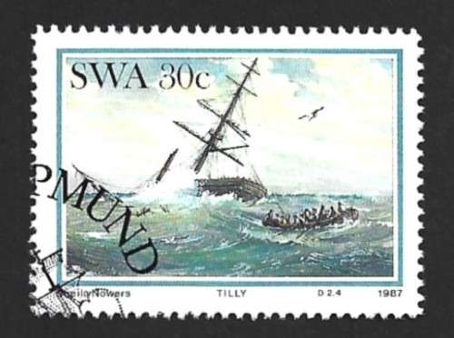 1987 SOUTH WEST AFRICA SHIPWRECKS